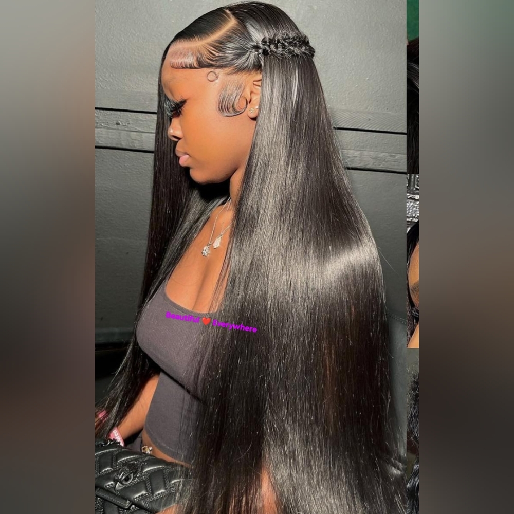 Human lace wig